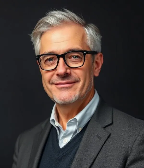 Retrato de Philippe Marchand, professor da Lumen Idiomas